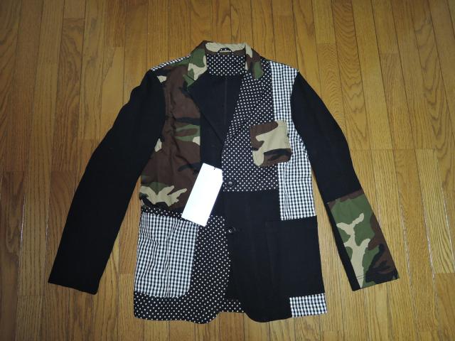 Vi SOPHNET. \tlbg pb`[N e[[h Vc WPbg S  FABRIC MIX JACKET  uh 