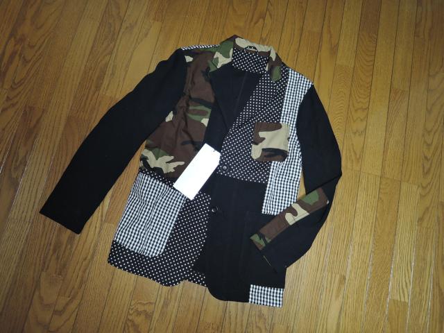 Vi SOPHNET. \tlbg pb`[N e[[h Vc WPbg S  FABRIC MIX JACKET  uh 