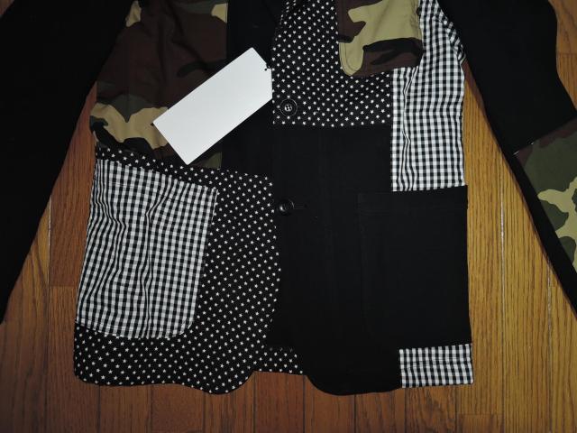 Vi SOPHNET. \tlbg pb`[N e[[h Vc WPbg S  FABRIC MIX JACKET  uh 