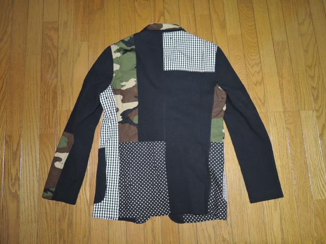 Vi SOPHNET. \tlbg pb`[N e[[h Vc WPbg S  FABRIC MIX JACKET  uh 