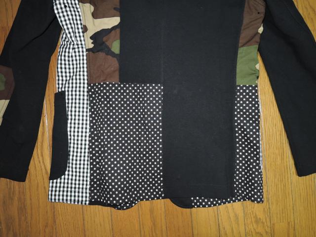 Vi SOPHNET. \tlbg pb`[N e[[h Vc WPbg S  FABRIC MIX JACKET  uh 