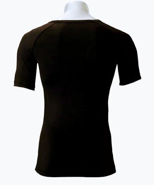 Mサイズ鮮やかに渋い!男気溢れる!和柄ストレッチ!半袖インナーTシャツ!新品! < 男性ファッション  Mサイズ鮮やかに渋い!男気溢れる!和柄ストレッチ!半袖インナーTシャツ!新品! < 男性ファッションの