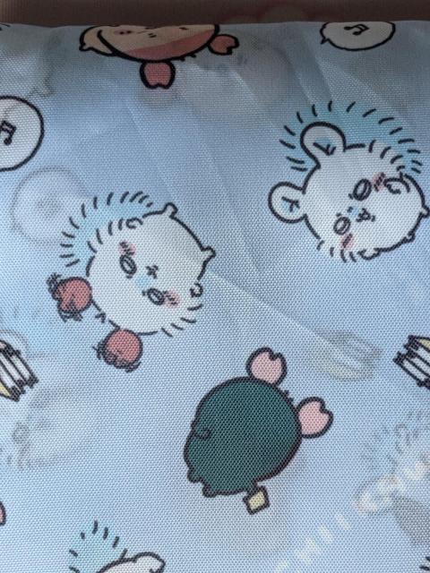 ちいかわ  ポケッタブルバッグ(水色)  モモンガ  カニちゃん  古本屋さん < アニメ/コミック/キャラクター  ちいかわ  ポケッタブルバッグ(水色)  モモンガ  カニちゃん  古本屋さん < アニメ/コミック/キャラクターの