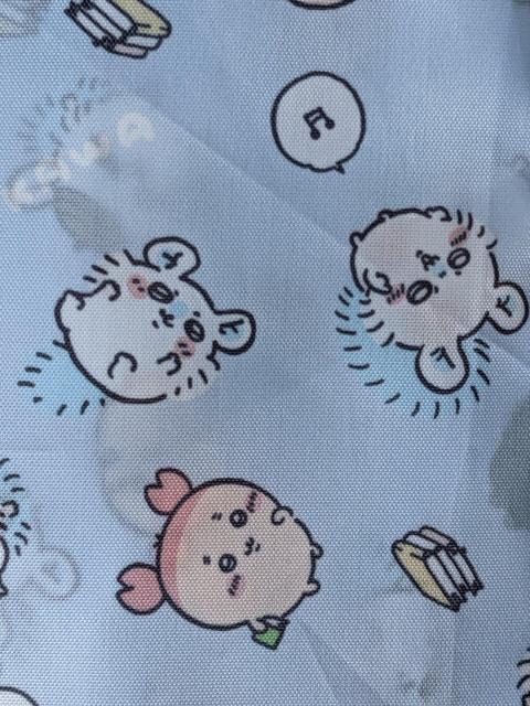 ちいかわ  ポケッタブルバッグ(水色)  モモンガ  カニちゃん  古本屋さん < アニメ/コミック/キャラクター  ちいかわ  ポケッタブルバッグ(水色)  モモンガ  カニちゃん  古本屋さん < アニメ/コミック/キャラクターの