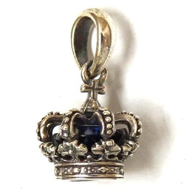 シルバー925 クラウングローリーペンダントチャーム クラウン グローリー ペンダント チャーム サファイヤ 新品未使用 < 男性アクセサリー/時計 シルバー925 クラウングローリーペンダントチャーム クラウン グローリー ペンダント チャーム サファイヤ 新品未使用 < 男性アクセサリー/時計の
