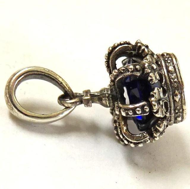 シルバー925 クラウングローリーペンダントチャーム クラウン グローリー ペンダント チャーム サファイヤ 新品未使用 < 男性アクセサリー/時計 シルバー925 クラウングローリーペンダントチャーム クラウン グローリー ペンダント チャーム サファイヤ 新品未使用 < 男性アクセサリー/時計の