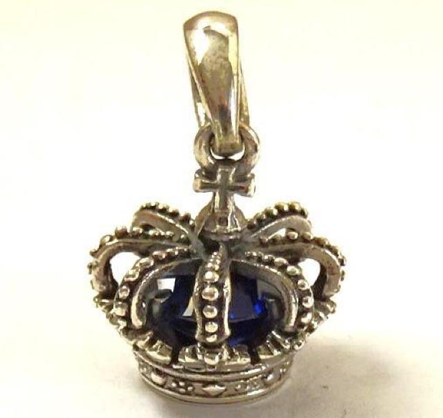 シルバー925 クラウングローリーペンダントチャーム クラウン グローリー ペンダント チャーム サファイヤ 新品未使用 < 男性アクセサリー/時計 シルバー925 クラウングローリーペンダントチャーム クラウン グローリー ペンダント チャーム サファイヤ 新品未使用 < 男性アクセサリー/時計の