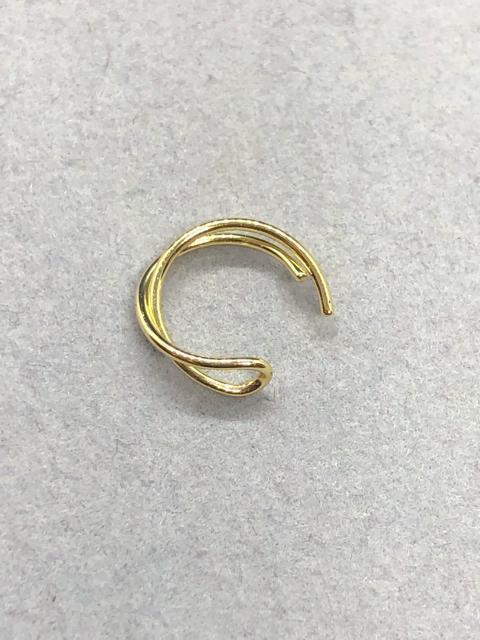 即決 S925 シルバー ゴールドカラー イヤーカフ < 女性アクセサリー/時計  即決 S925 シルバー ゴールドカラー イヤーカフ  < 女性アクセサリー/時計の