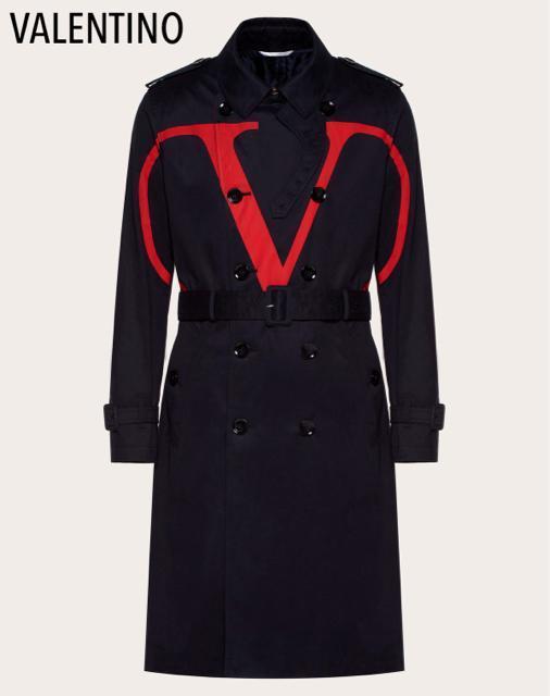 新品 VALENTINO Vロゴプリント トレンチコート 19AW 永瀬廉着用 < ブランド  新品 VALENTINO Vロゴプリント トレンチコート 19AW 永瀬廉着用  < ブランドの