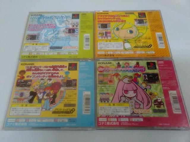 PS/【送料180円!!】ポップンミュージック 4本セット≪匿名らくらく定額便≫〈メンテ済み♪〉【説明書付き】★ご落札価格★ < ゲーム本体/ソフト PS/【送料180円!!】ポップンミュージック 4本セット≪匿名らくらく定額便≫〈メンテ済み♪〉【説明書付き】★ご落札価格★ < ゲーム本体/ソフトの