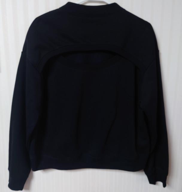 GU★ヘビーウェイト スウェット バックオープン プルオーバー(長袖) < ブランド GU★ヘビーウェイト スウェット バックオープン プルオーバー(長袖) < ブランドの