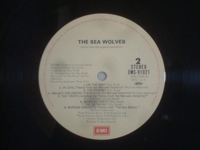 シー・ウルフ(THE SEA WOLVES) / ロイ・バッド(ROY BUDD) 帯付LP < CD/DVD/ビデオ  シー・ウルフ(THE SEA WOLVES) / ロイ・バッド(ROY BUDD) 帯付LP < CD/DVD/ビデオの