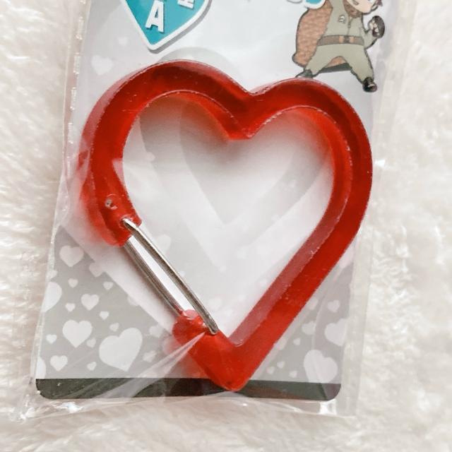アクリル製 ハート型 カラビナ キーフック 赤 レッド オタ活 アクセサリー N2m < 男性ファッション アクリル製 ハート型 カラビナ キーフック 赤 レッド オタ活 アクセサリー N2m < 男性ファッションの