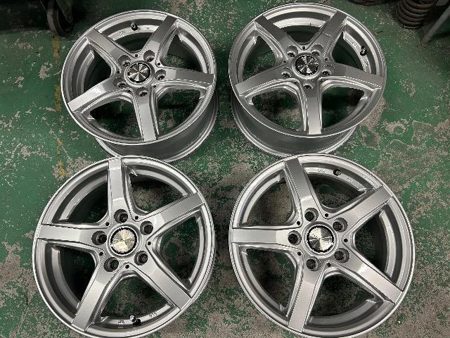 8072108)激安美品社外アルミホイール4本セット普通車15インチ6J+53ミニバンサイズ送料無料 < 自動車/バイク 8072108)激安美品社外アルミホイール4本セット普通車15インチ6J+53ミニバンサイズ送料無料 < 自動車/バイク