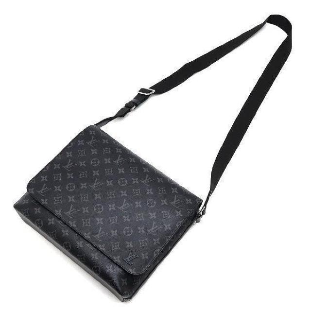 ◆ 本物 美品 ◆ LV ルイヴィトン モノグラムエクリプス ディストリクトMM ショルダーバッグ メッセンジャー M45271 < ブランド ◆ 本物 美品 ◆ LV ルイヴィトン モノグラムエクリプス ディストリクトMM ショルダーバッグ メッセンジャー M45271 < ブランドの