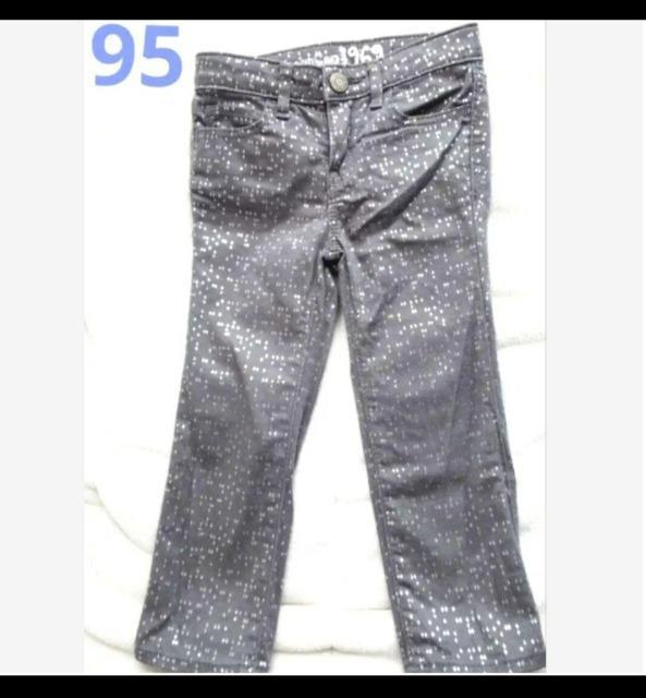 95★baby Gap★箔プリント★キラキラパンツ★長ズボン★美品★送料無料 < キッズ/ベビー  95★baby Gap★箔プリント★キラキラパンツ★長ズボン★美品★送料無料  < キッズ/ベビーの