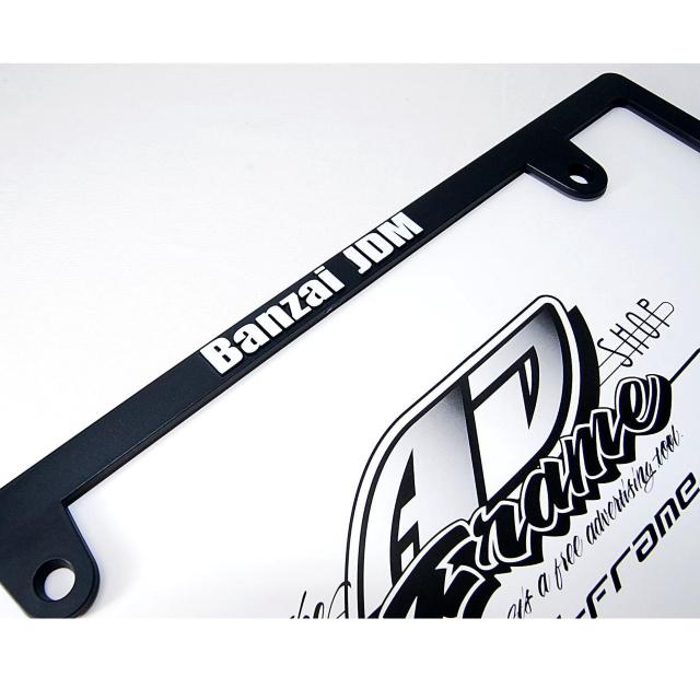 匿名配送 Raised Banzai Independent ライセンスフレーム 2枚セット ムーンアイズ ナンバーフレーム < 自動車/バイク 匿名配送 Raised Banzai Independent ライセンスフレーム 2枚セット ムーンアイズ ナンバーフレーム < 自動車/バイク