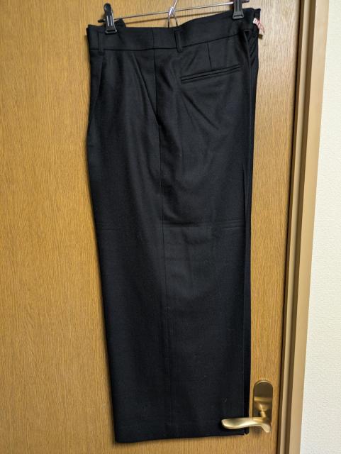 アンタイトル昨季美品黒ウール100%センタープレスパンツワイドパンツガウチョパンツ大きいサイズ4412号13号綺麗めパンツ < ブランド  アンタイトル昨季美品黒ウール100%センタープレスパンツワイドパンツガウチョパンツ大きいサイズ4412号13号綺麗めパンツ  < ブランドの