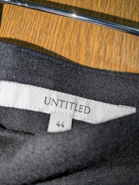 アンタイトル昨季美品黒ウール100%センタープレスパンツワイドパンツガウチョパンツ大きいサイズ4412号13号綺麗めパンツ < ブランド  アンタイトル昨季美品黒ウール100%センタープレスパンツワイドパンツガウチョパンツ大きいサイズ4412号13号綺麗めパンツ < ブランドの