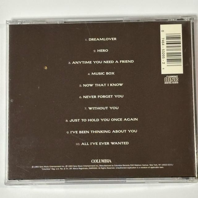 MARIAH CAREY / MUSIC BOX < CD/DVD/ビデオ  MARIAH CAREY / MUSIC BOX < CD/DVD/ビデオの