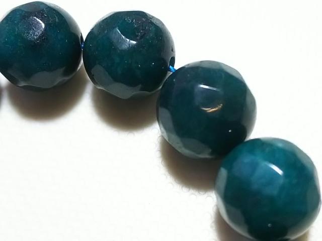 お得意さま感謝Day★天然石★グリーンオニキス 10mm64面カット 半連 < 女性アクセサリー/時計  お得意さま感謝Day★天然石★グリーンオニキス 10mm64面カット 半連 < 女性アクセサリー/時計の