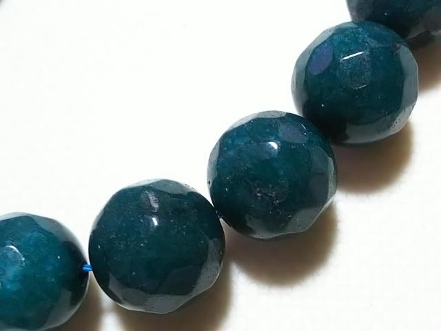 お得意さま感謝Day★天然石★グリーンオニキス 10mm64面カット 半連 < 女性アクセサリー/時計  お得意さま感謝Day★天然石★グリーンオニキス 10mm64面カット 半連 < 女性アクセサリー/時計の