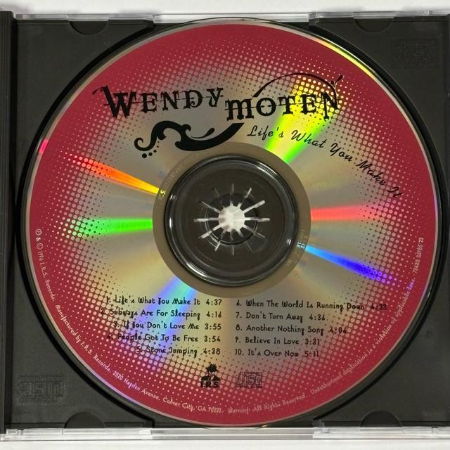 Wendy Moten / Life's What You Make It < CD/DVD/ビデオ Wendy Moten / Life's What You Make It < CD/DVD/ビデオの