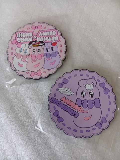 ☆ くら寿司ノベルティ ☆ 缶バッチ&ラバーアクセサリー&ラバーコースター ☆ 6種8点 < ホビー ☆ くら寿司ノベルティ ☆ 缶バッチ&ラバーアクセサリー&ラバーコースター ☆ 6種8点 < ホビーの