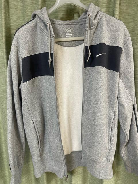 NIKE �i�C�L�@�t���W�b�v�p�[�J�[ �O���[ �����Y�T�C�YL  �W�b�v�A�b�v�p�[�J�[ �p�[�J�[ �t���W�b�v�p�[�J�[ �W�b�v�A�b�v �� �u�����h�� 