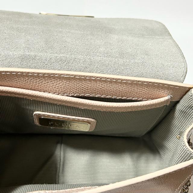 FURLA �t���� ���g���|���X ���U�[ �t�@�[ �ւ��t���b�v�t�� �`�F�[�� �V�����_�[ �~�j�o�b�O �s���N �� �u�����h�� 