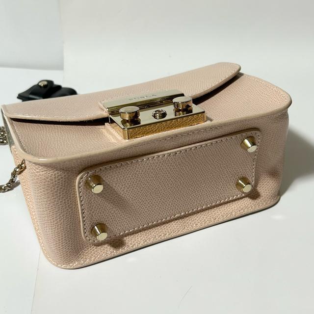 FURLA �t���� ���g���|���X ���U�[ �t�@�[ �ւ��t���b�v�t�� �`�F�[�� �V�����_�[ �~�j�o�b�O �s���N �� �u�����h�� 