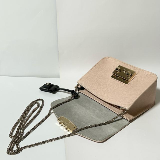 FURLA �t���� ���g���|���X ���U�[ �t�@�[ �ւ��t���b�v�t�� �`�F�[�� �V�����_�[ �~�j�o�b�O �s���N �� �u�����h�� 