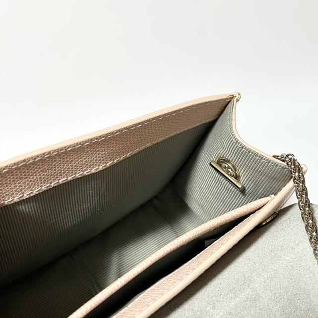 FURLA �t���� ���g���|���X ���U�[ �t�@�[ �ւ��t���b�v�t�� �`�F�[�� �V�����_�[ �~�j�o�b�O �s���N �� �u�����h�� 