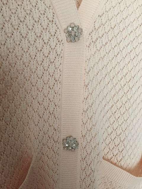 新品同様レッセ パッセアイレットロングカーディガン < ブランド 新品同様レッセ パッセアイレットロングカーディガン < ブランドの