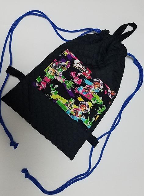 【本日限定】★N13   スプラトゥーン2  ナップサック(^o^)着替え袋 ハンドメイド  < キッズ/ベビー  【本日限定】★N13   スプラトゥーン2  ナップサック(^o^)着替え袋 ハンドメイド   < キッズ/ベビーの