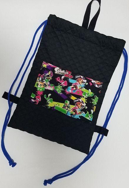 【本日限定】★N13   スプラトゥーン2  ナップサック(^o^)着替え袋 ハンドメイド  < キッズ/ベビー  【本日限定】★N13   スプラトゥーン2  ナップサック(^o^)着替え袋 ハンドメイド  < キッズ/ベビーの