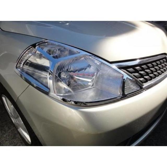 日産 クロームメッキヘッドライトリング リム ティーダ/ティーダラティオ C11 < 自動車/バイク 日産 クロームメッキヘッドライトリング リム ティーダ/ティーダラティオ C11 < 自動車/バイク