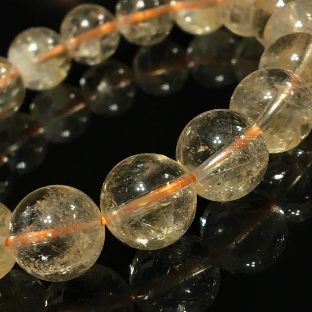 《No.017》ブラジル産天然石レインボーシトリン11.5mm 内径17cm < 男性アクセサリー/時計  《No.017》ブラジル産天然石レインボーシトリン11.5mm 内径17cm < 男性アクセサリー/時計の