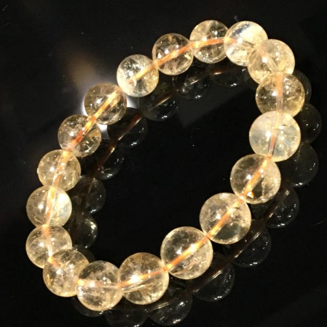 《No.017》ブラジル産天然石レインボーシトリン11.5mm 内径17cm < 男性アクセサリー/時計  《No.017》ブラジル産天然石レインボーシトリン11.5mm 内径17cm < 男性アクセサリー/時計の