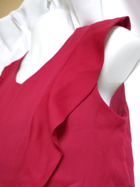 ボルドーシフォン トップス(難あり) < 女性ファッション  ボルドーシフォン トップス(難あり) < 女性ファッションの