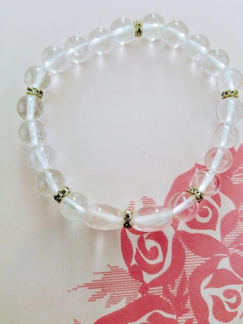 送料無料 新品未使用 ハートのリボンブレスレット パワーストーン 天然石 < 女性アクセサリー/時計  送料無料 新品未使用 ハートのリボンブレスレット パワーストーン 天然石 < 女性アクセサリー/時計の