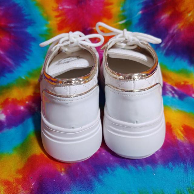 鬼カワ(///ω///)Rady□レディ□エナメルキルティング厚底スニーカー□ < ブランド  鬼カワ(///ω///)Rady□レディ□エナメルキルティング厚底スニーカー□ < ブランドの