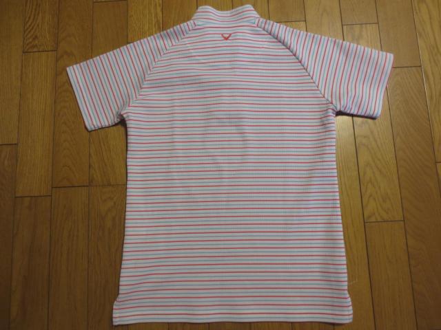 Callaway GOLF キャロウェイ ポリエステル ジップアップ 半袖 シャツ ウエア M M < レジャー/スポーツ Callaway GOLF キャロウェイ ポリエステル ジップアップ 半袖 シャツ ウエア M M < レジャー/スポーツの