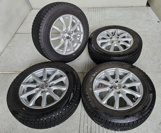 weds JOKER 14C` 5.5J +48 4 PCD100 uaXgBLIZZAK VRX2 175/65R14  /oCN