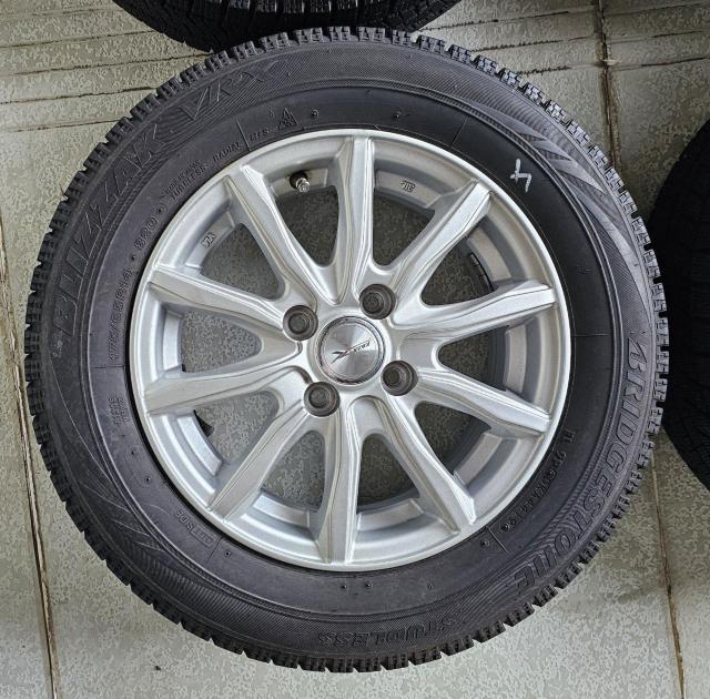 weds JOKER 14C` 5.5J +48 4 PCD100 uaXgBLIZZAK VRX2 175/65R14  /oCN