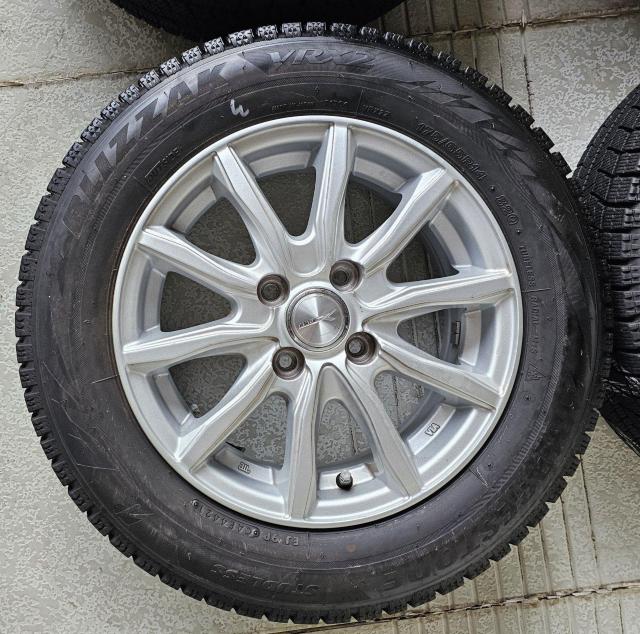 weds JOKER 14C` 5.5J +48 4 PCD100 uaXgBLIZZAK VRX2 175/65R14  /oCN