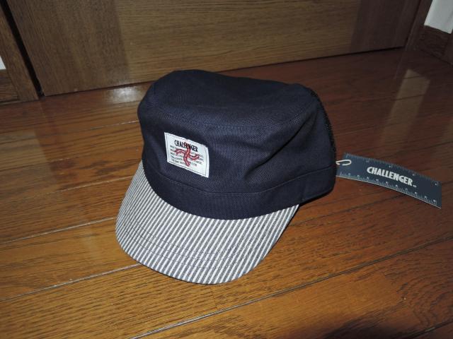 �V�i ���� CHALLENGER �`�������W���[ ���[�N�L���b�v FREE �� �L���X�P�b�g WORK CAP  �� �j���t�@�b�V������ 