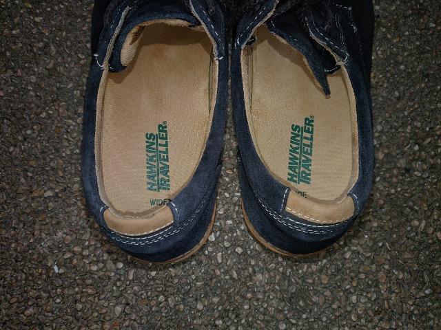 カジュアルシューズ HAWKINS TRAVELER サイズ25cm スエード素材 紺色 < 男性ファッション カジュアルシューズ HAWKINS TRAVELER サイズ25cm スエード素材 紺色 < 男性ファッションの