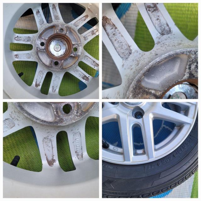 Weds ravrionアルミホイール13インチ5J+36 PCD100 夏タイヤ付き4本セットヨコハマ ジョブ RY52 < 自動車/バイク Weds ravrionアルミホイール13インチ5J+36 PCD100 夏タイヤ付き4本セットヨコハマ ジョブ RY52 < 自動車/バイク