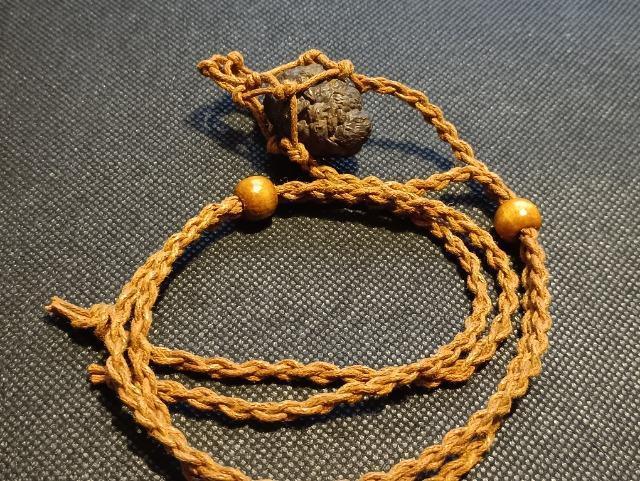 希少。「エジプトの星☆サードアイの活性化」2茶色編みネックレスプロフェシーストーン全部で2点のみ < 女性アクセサリー/時計 希少。「エジプトの星☆サードアイの活性化」2茶色編みネックレスプロフェシーストーン全部で2点のみ < 女性アクセサリー/時計の